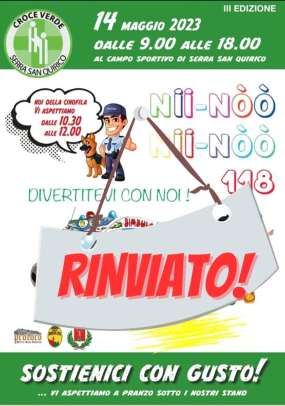 118 BIMBI RINVIATO